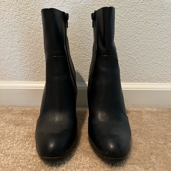 Faux Leather Booties - Picture 2 of 3